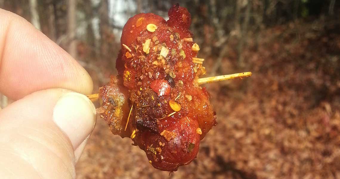 bacon wrapped smokies