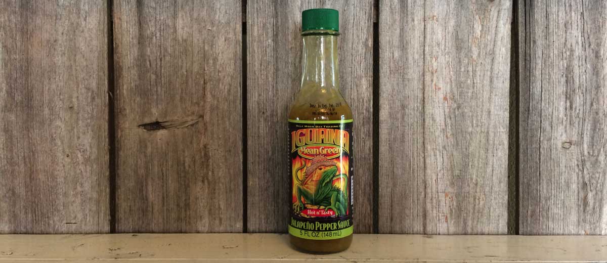 iguana mean green jalapeno hot sauce review