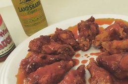 Simply Spicy Skillet Fried Hot Wings