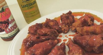 Simply Spicy Skillet Fried Hot Wings