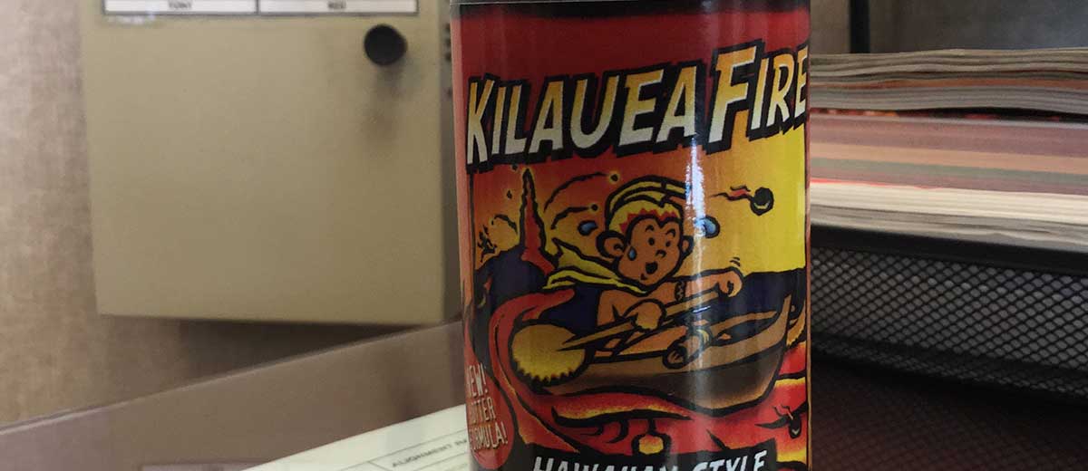 Kilauea Fire Hot Sauce