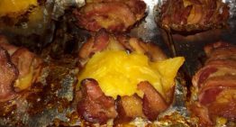 Bacon Wrapped Scalloped Potatoes
