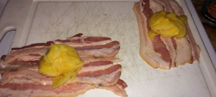 wrap in bacon